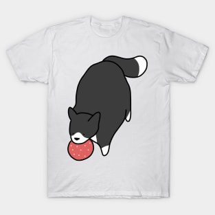 Cat Enjoying Salami T-Shirt